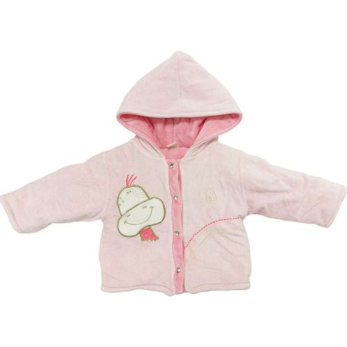Okay dínós-rózsaszín kislány kabát (98)