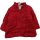 C&A piros kislány kabát (80)