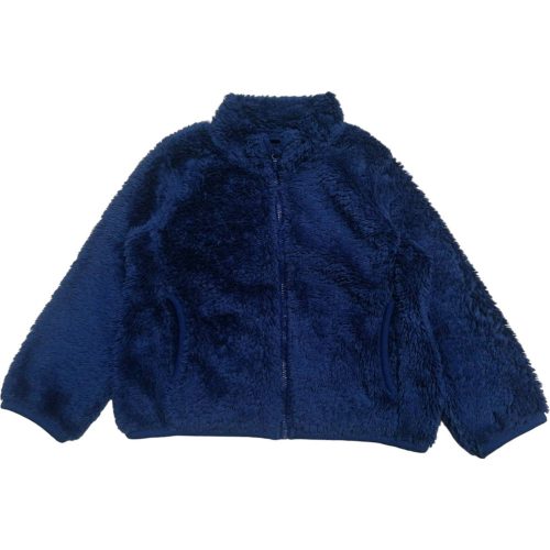 Kék szőrmés pulóver (104)