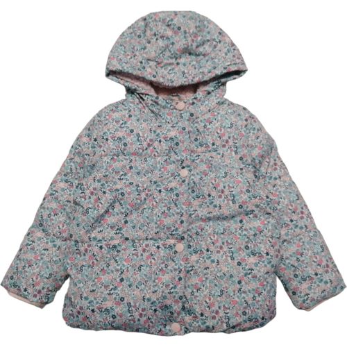 George apró virág mintás kislány kabát (98)