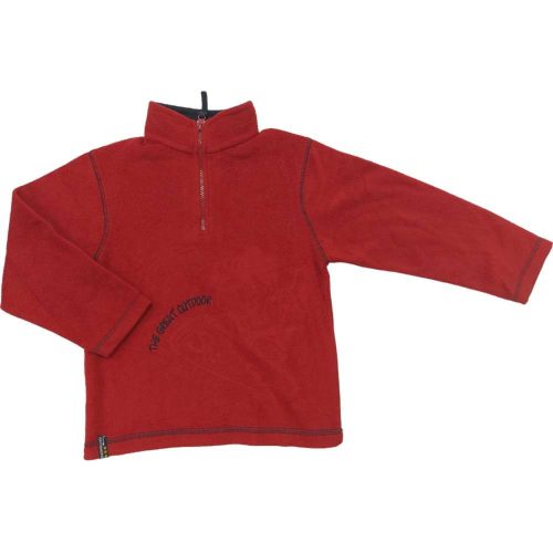 C&A piros-kisfiú pulóver (122)