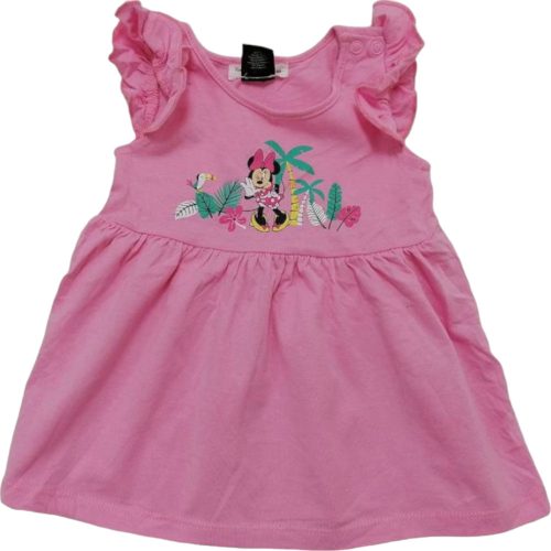 Sinsay rózsaszín Minnie egeres kislány ruha (68)