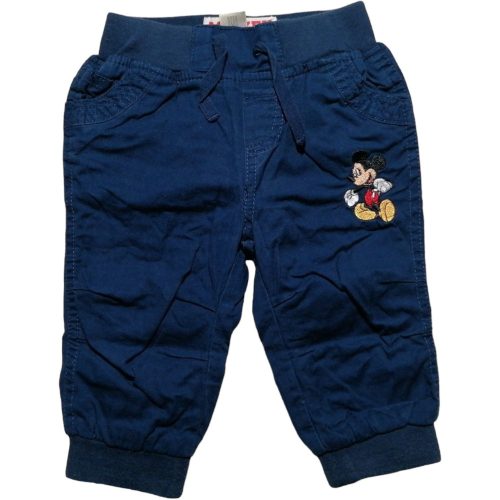 C&A Mickey egeres kék kisfú nadrág (68)