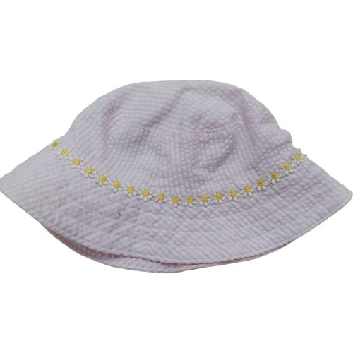 Rózsaszín csíkos kislány kalap (86)